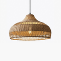 Prestige Woven Rattan Dome Pendant Light