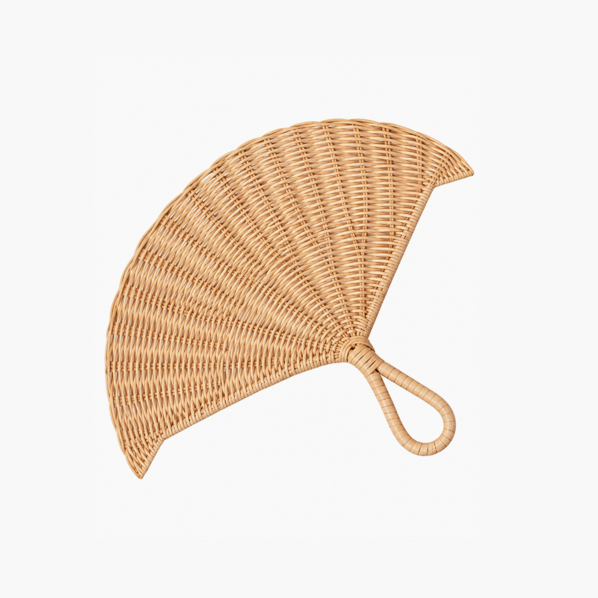 Rattan Woven Fan