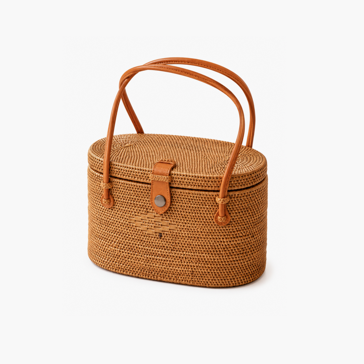 Opal Rattan Purse