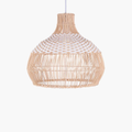 Polaire Scandinavian Woven Rattan Pendant Light
