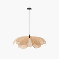 Lola Floral Rattan Pendant Light