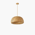 Luce Bamboo Dome Pendant Light