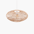 Oval Rattan Pendant Light